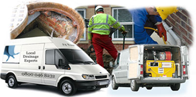 Leaves Green drainage van